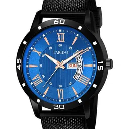 TARIDO Men Dial & Ceramic Bracelet Style Straps Analogue Watch AY3131SM04-image-22