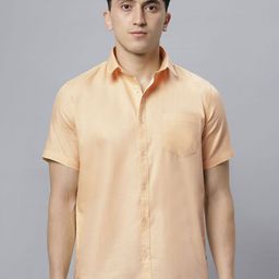 Hence Men Slim Fit Opaque Casual Shirt-image-49