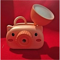FunBlast Rechargeable LED Desk Lamp With Pen Holder And Sharpener - Peach Red image 4