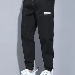 HERE&NOW Men Regular Fit Mid-Rise Low Distress Jeans-image-32