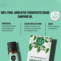 Uniearth Set Of 2 Camphor & Ylang Ylang Essential Oils- 15 ml Each image 4