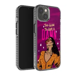 DailyObjects Glam No Damn Stride 2.0 Printed iPhone 14 Super Slim Back Case-44