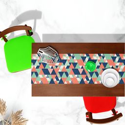ArtzFolio Green Velvet Dining Center Table Runner-46