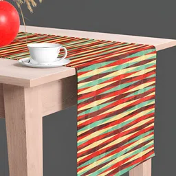 ArtzFolio Yellow & Red Digital Printed Table Runner-17