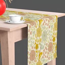 ArtzFolio Printed Rectangular Velvet Table Runner-6