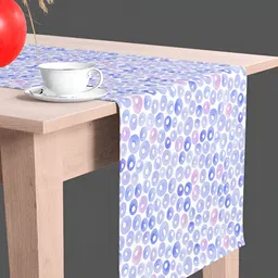 ArtzFolio Printed Velvet Dining Table Runner-55