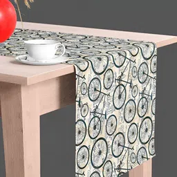 ArtzFolio Printed Rectangular Velvet Table Runner-51