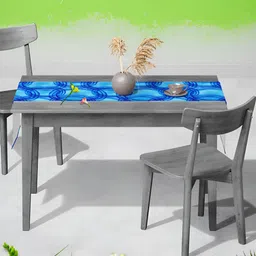 ArtzFolio Blue Digital Quirky Printed Table Runner-46