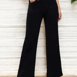 Dolce Crudo Black Denim Solid Jeans-image-93