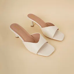 Mast & Harbour Women Kitten Heel Sandals-picture-10