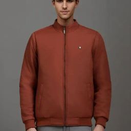 Louis Philippe Brown Regular Fit Reversible Jacket-image-9