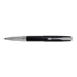 Parker Aster Lacque Blue Roller Ball Pen Chrome Trim Black Body Color, 9000023075-image-96