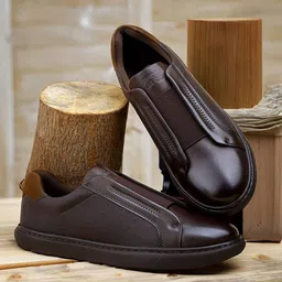 bacca bucci Men Leather Sneakers Casual Shoes-image-62