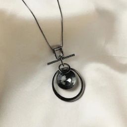 Sohi women's enigma elegance pendant chrome silver-image-6