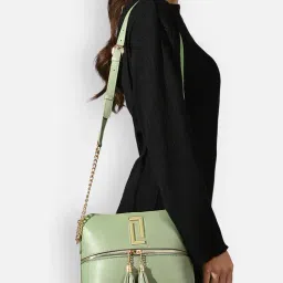 LAVIE LUXE Mint Medium Cross Body Bag-image-35