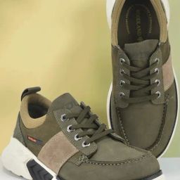 Woodland Mens Olive Green Sneakers-31