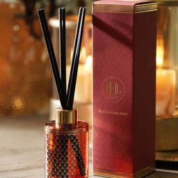 Pure Home and Living Red Glass Rose & Summer Berry Printed Diffuser (120ml)-image-52