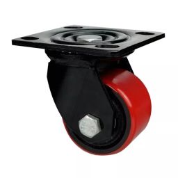 MUVALL Castor Wheel Polyurethane (Cast Iron Core) Swivel Type 75x50 mm Wheel Size, PSTP S 75 50 PUCB-image-16