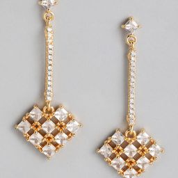 DressBerry Contemporary Drop Earrings-12