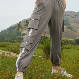 Campus Sutra Men Comfort Cargos Trousers-picture-36
