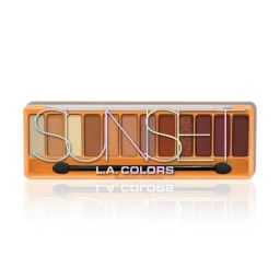 L.A. Colors Color Vibe Eyeshadow Palette Sunset - 8.5 gm-30