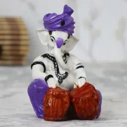 eCraftIndia Lord Ganesha playing Tabla-image-84