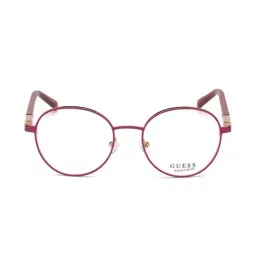 Guess Pink Round Unisex Eye Frames-picture-33