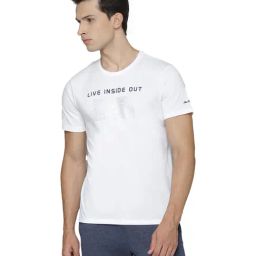 ALCIS White Round Neck T-Shirt-image-85