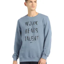 Reebok Sky Blue Round Neck Sweatshirt-picture-45