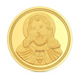 Joyalukkas Jesus Christ 22k (916) 2gm Gold Coin-image-17