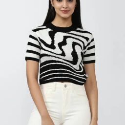 Forever 21 Multicolor Round Neck Sweater-picture-39