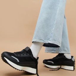 Ginger by Lifestyle Women's Black Sneakers-image-95