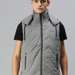 SHOWOFF Grey Slim Fit Jackets-picture-29