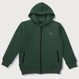 Gini & Jony Kids Green Cotton Full Sleeves Jacket-image-25