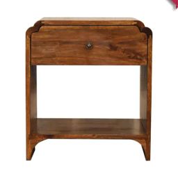 Artisan Furniture Newton Solid Brown Mango Wood Side Table-image-97