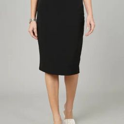 FITHUB Black Midi Skirt-image-27