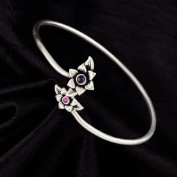 Fabindia Silver Adjustable Bangle-image-56