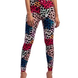 KENDALL + KYLIE Multicolored Cotton Printed Leggings-picture-21