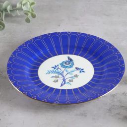 India Circus By Krshna Mehta Multi Bone China Printed Dinner Plates-image-28