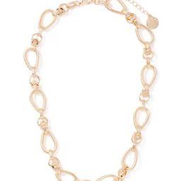 Forever New Gold Leonie Large Link Necklace-image-34
