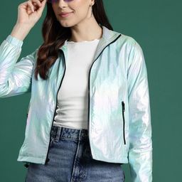 DressBerry Dual-Toned Shimmer Tailored Jacket-38