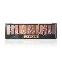 L.A. Colors 12 Color Enchanting Eyeshadow Palette Nude - 8.5 gm-33