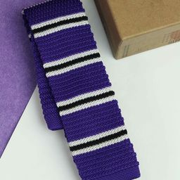 Tossido Men Woven Design Skinny Tie-image-69