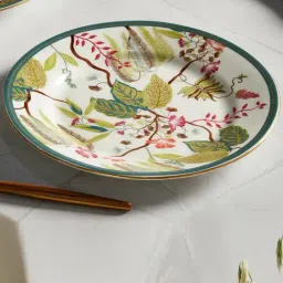 india circus by krsnaa mehta India Circus By Krshna Mehta Multi Bone China Printed Dinner Plates-picture-17