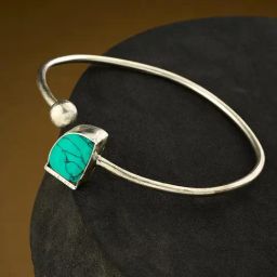 Fabindia Silver Adjustable Bangle-image-57