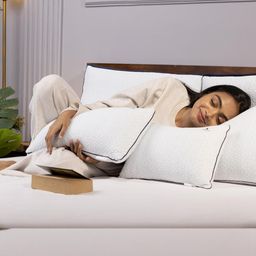 Sleepstore Set of 3 White Fibre Filled Polyester Sleep Pillow-image-56