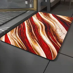 IVAZA 550 GSM Brown Anti Slip Bathroom Mat-11