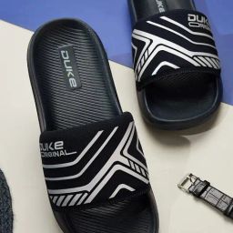 Duke Men's Navy Slides-11