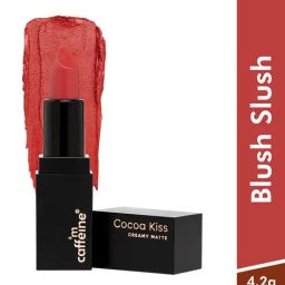 mCaffeine Cocoa Kiss Creamy Matte Lipstick Blush Slush - 4.2 gm-37