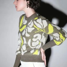 Vero Moda Green Printed Pullover-image-32